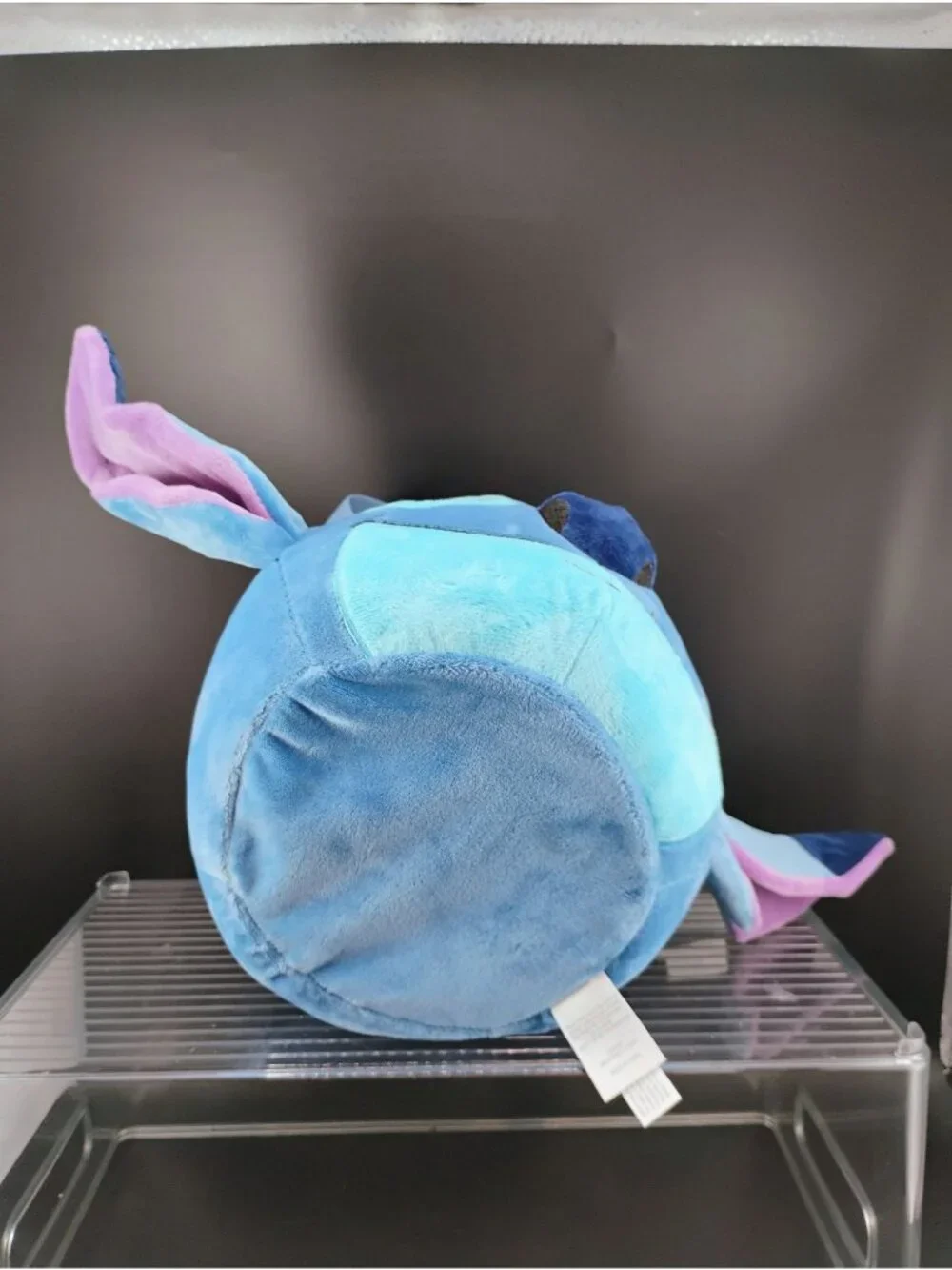 Disney Store Stitch Plush Easter Basket With Handle & Lined Interior